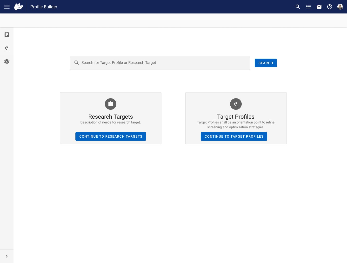 Main Landing Page