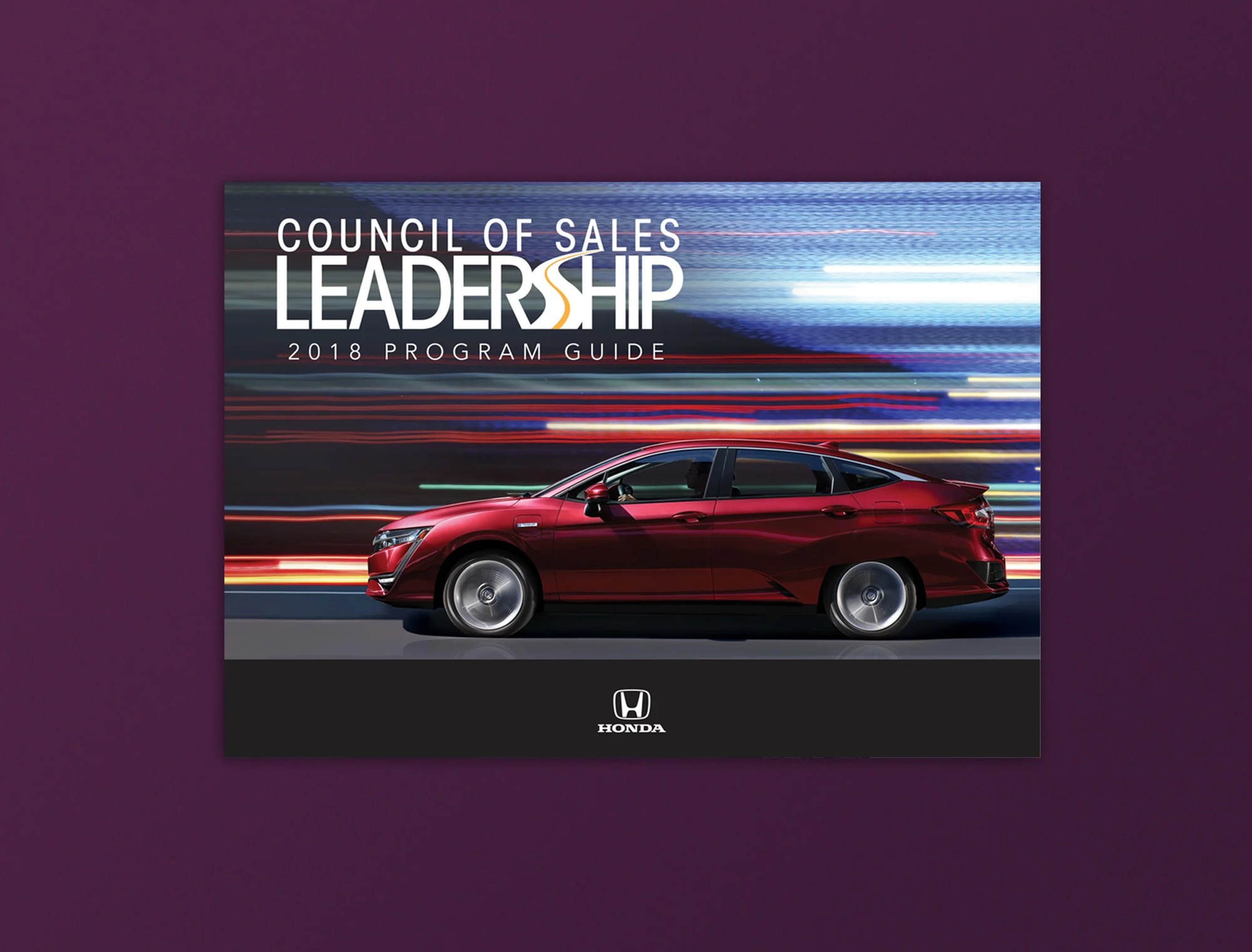 Council of Sales Leadership 2018 program guide brochure cover